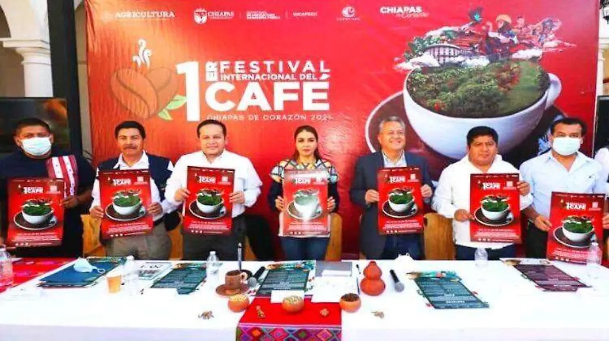 Primer festival internacional del Café en Chiapas